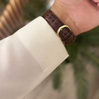 ساعة كاسيو كوارتز - ذهبي جلد