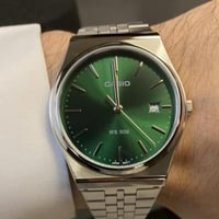 ساعة كاسيو - MTP -أخضر زيتي