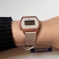 ساعة كاسيو - ساعة رقميه baby pink