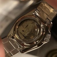 ساعة سيكو diver اوتوماتيك - حجم 42.5 اللون اسود