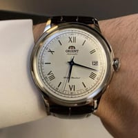 ساعة أورينت - بامبينو كلاسيك أبيض