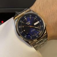 ساعة سيكو 5 اوتوماتيك - كحلي