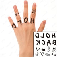 وشم مؤقت - تاتو TA846