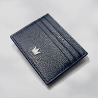 محفظة رجالية جلد - كحلي