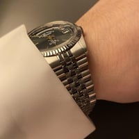 ساعة ويست اند West End - jubilee fluted أخضر حجم 3...