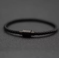 سوار حبل بطراز بسيط للرجال والنساء