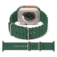 سوار من السيليكون لساعة ابل الترا 45-49