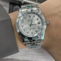 رولكس رجالي ديت جست فضي مينا رمادي