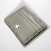 محفظة رجالية جلد -رمادي