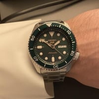 ساعة سيكو diver اوتوماتيك - حجم 42.5 اللون اخضر