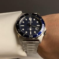 ساعة كاسيو gmt - كحلي حجم 43