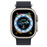 سوار من السيليكون لساعة ابل الترا 45-49