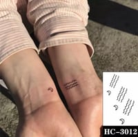 وشم مؤقت - تاتو TA841