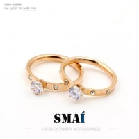 خاتم نسائي من الكريستال