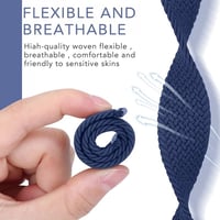 سوار ساعة ابل مضفرة من نسيج النايلون