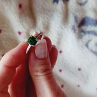 خاتم نسائي كريستال