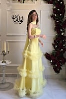 فستان سهره توب بشال خارجي عدة الوان