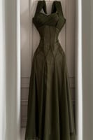 فستان ناعم اوف شولدر بعدة الوان