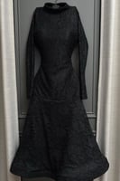 فستان أوف شولدر بلون اسود