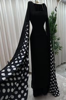 فستان سهره اوف شولدر لون اسود