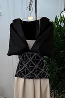 فستان سهره أوف شولدر بعدة الوان