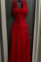 فستان ناعم اوف شولدر بعدة الوان