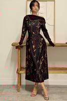 فستان آوف شولدر بالون اسود