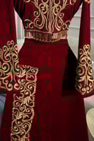 طقم تنوره و بلوزه بالون عودي