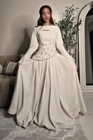 فستان اوف شولدر لون اوف وايت