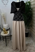 فستان سهره أوف شولدر بعدة الوان