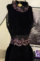 فستان سهرة أوف شولدر لون اسود