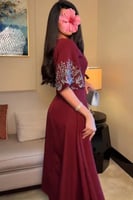 فستان ناعم اوف شولدر لون عودي