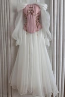 فستان اوف شولدر لون ابيض