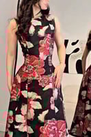 فستان ناعم اوف شولدر ملون