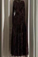 فستان أوف شولدر لون بني