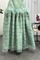 فستان توب للسهرة لونين