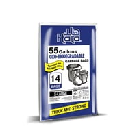 هلا | اكياس نفايات 55 جالون | 14 كيس