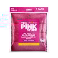 بينك ستاف | مناشف اسفنجية لمسح الغبار - 3 قطع بالع...