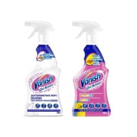 فانيش | عدد 2 بخاخ مزيل بقع للأقمشة الملونة و البي...
