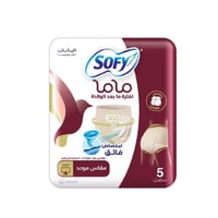 سوفي فوط صحية لفترة مابعد الولادة ( 5 فوط ) مقاس م...
