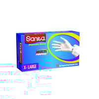 سانيتا | قفازات فينيل بدون بودرة مقاس ( X LARGE )...