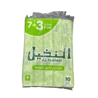 النخيل | ربطة مناديل وجه 130 منديل مزدوج - 10 عبوا...