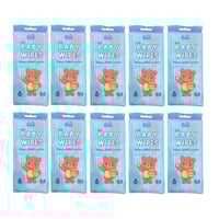 10 شدات | ريفان | مناديل اطفال مبللة حجم ميني 8 من...