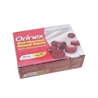 أورينكس | فحم سريع الاشتعال أحمر دائري حجم متوسط 3...