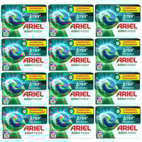12 عبوة | اريال بودز كبسولات غسيل الملابس لمسة لين...