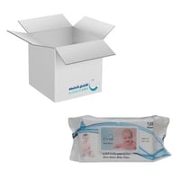 كرتون | ريفان منديل مبللة للاطفال بالماء النقي غير...