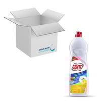 كرتون | جنتو | سائل غسيل الصحون برائحة الليمون 1 ل...