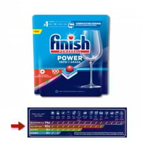 فنيش 100 كبسولة صابون غسالة الصحون الكل في واحد