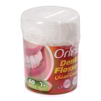 اورينكس نكاشة بلاستيك اسنان مع خيط | 60 حبة في الع...