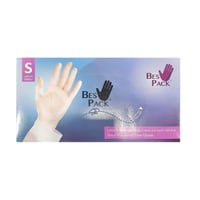 Bes Pack | قفازات فينيل بدون بودرة مقاس S